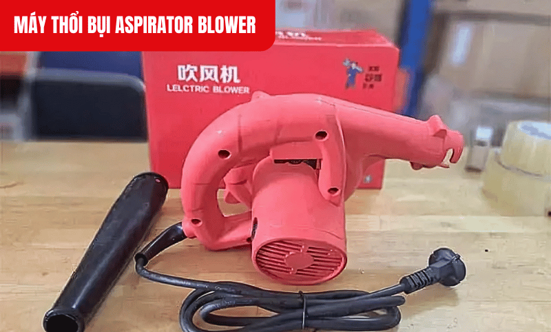 Máy giúp bạn dễ dàng xử lý bụi ở các góc hẹp