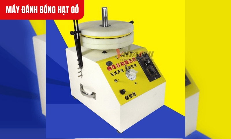 Máy đánh bóng hạt gỗ OEM có khung kim loại chắc chắn, giảm rung lắc, đảm bảo độ bền cao