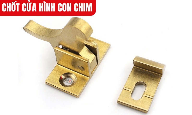 Khi lắp đặt, cần đảm bảo chốt và điểm khóa khớp nhau để cơ chế lò xo hoạt động trơn tru