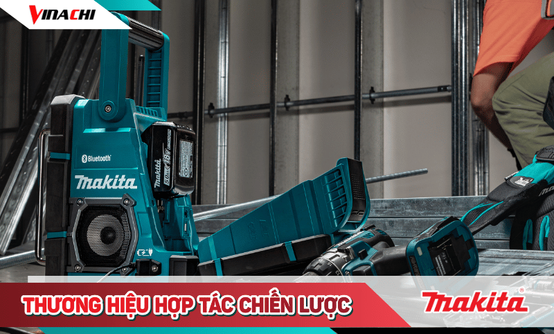 Makita là thương hiệu hàng đầu trong lĩnh vực dụng cụ điện cầm tay