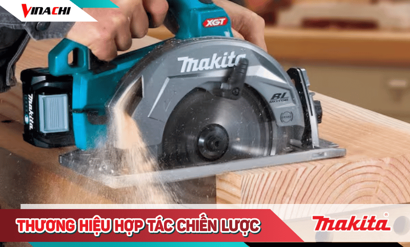 Makita là thương hiệu hàng đầu trong lĩnh vực sản xuất dụng cụ điện cầm tay được nhiều người dùng
