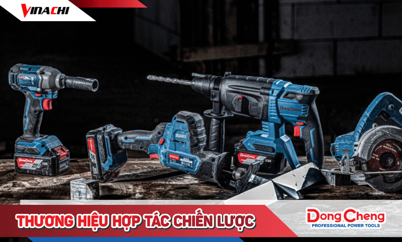 DongCheng là thương hiệu quen thuộc với những ai làm mộc, xây dựng hay DIY