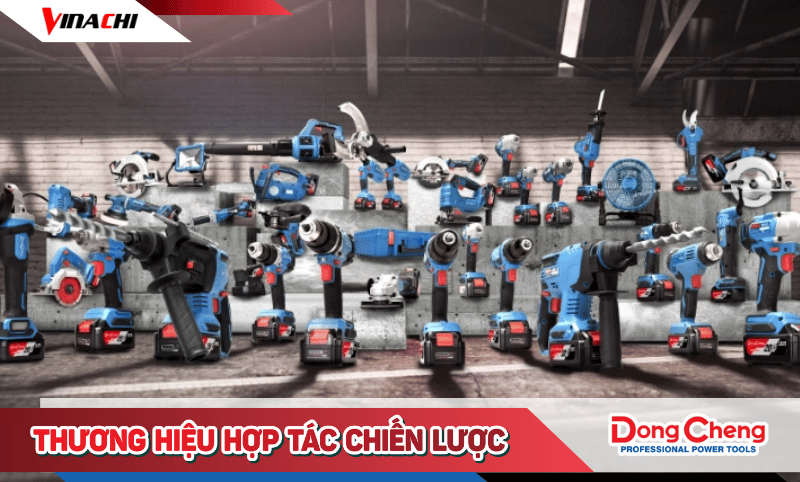 Thương hiệu Dongcheng nổi tiếng với dòng sản phẩm máy cầm tay chất lượng cao