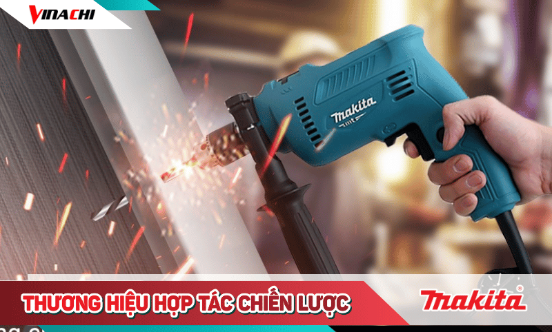 Makita nổi tiếng với dụng cụ điện chất lượng cao cho thợ chuyên nghiệp và cá nhân