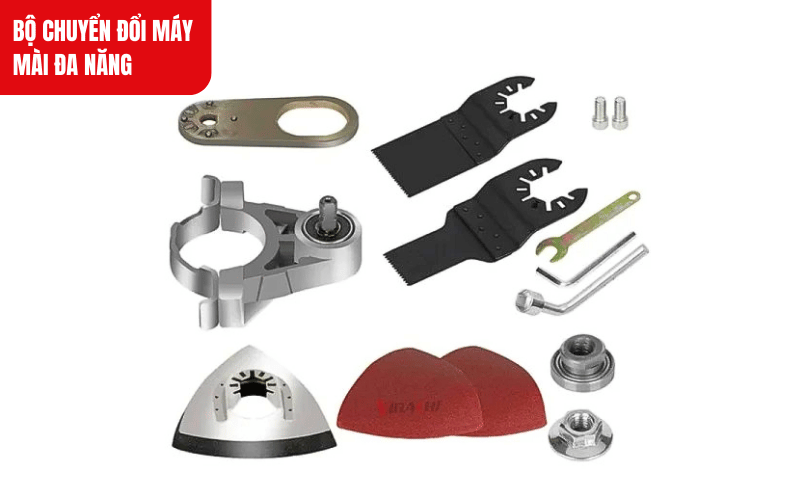 Bộ chuyển đổi máy mài đa năng – Giải pháp tiện lợi giúp biến máy mài cầm tay thành công cụ cắt và mài chuyên dụng