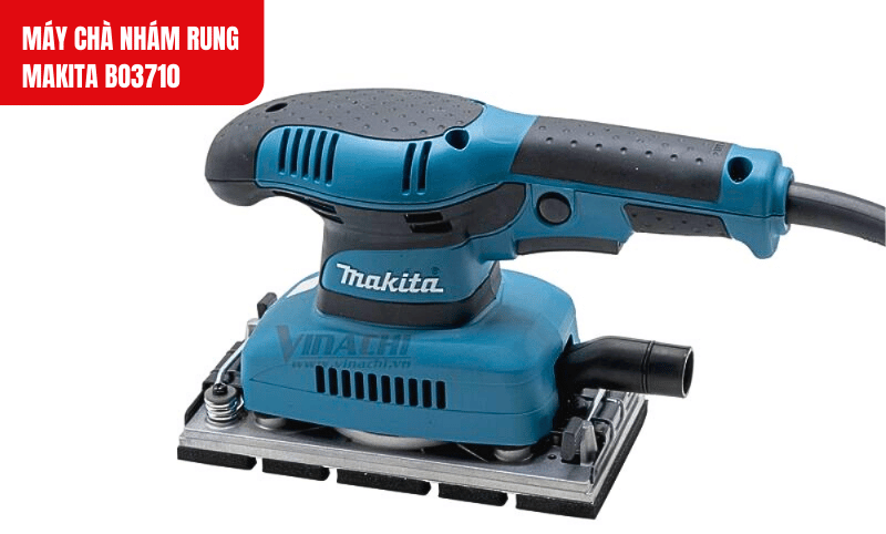 Tốc độ không tải 11.000 v/p mang đến bề mặt chà nhám mịn màng, độ hoàn thiện cao