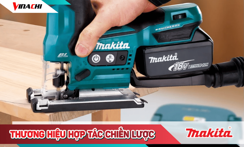 Makita là một trong những thương hiệu hàng đầu về dụng cụ điện cầm tay và máy móc xây dựng