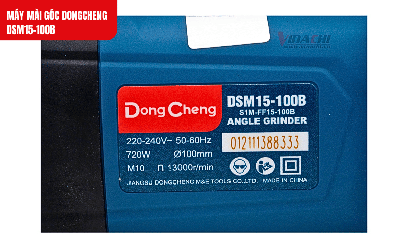 Tốc độ 13000 vòng/phút giúp mài cắt nhanh chóng, chính xác trên kim loại và đá