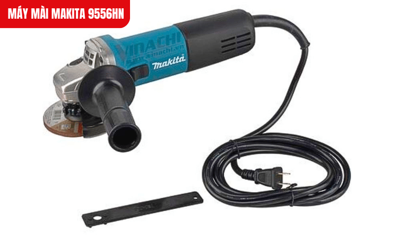 Máy mài Makita 9556HN với công suất 840W mạnh mẽ, sẵn sàng chinh phục mọi bề mặt cứng