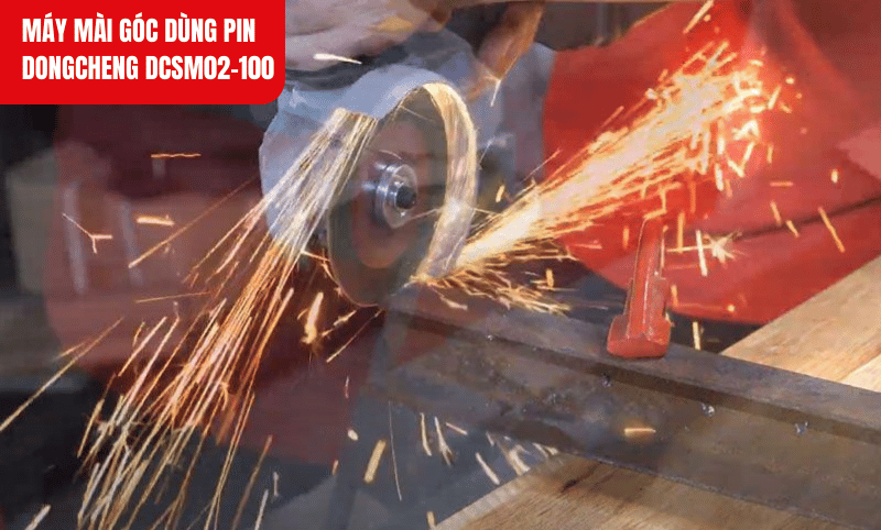 Đĩa mài 100mm linh hoạt, phù hợp với nhiều bề mặt vật liệu khác nhau