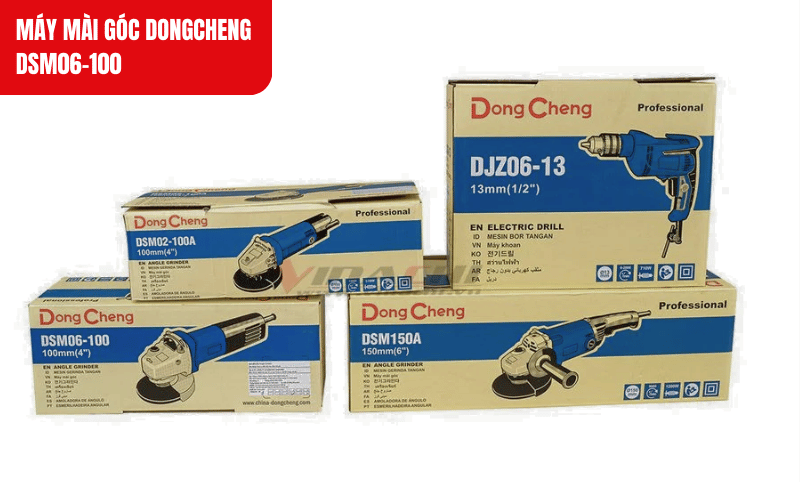 Bao bì đóng gói của máy mài góc Dongcheng DSM06-100