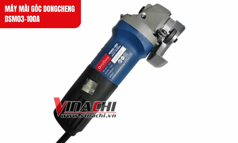 Máy mài góc Dongcheng DSM03-100A với công suất 710W mạnh mẽ, sẵn sàng cho mọi công việc mài cắt