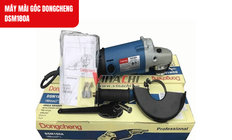 Bộ sản phẩm máy mài góc Dongcheng DSM180A
