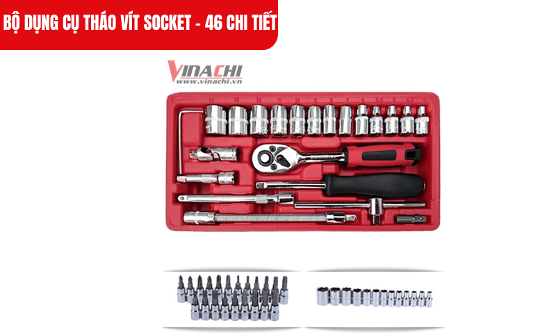 Bộ dụng cụ bao gồm các đầu vít nhỏ phù hợp để tháo vít trên điện thoại, laptop hoặc các thiết bị điện tử khác