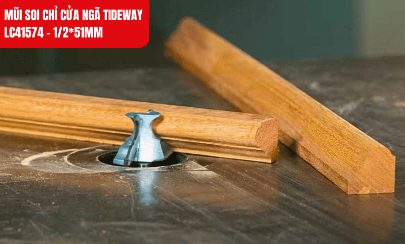 Lưỡi hợp kim cứng cáp, cắt mịn trên mọi bề mặt gỗ