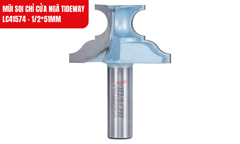 Thân thép chịu lực bền bỉ, lý tưởng cho gia công gỗ chuyên nghiệp