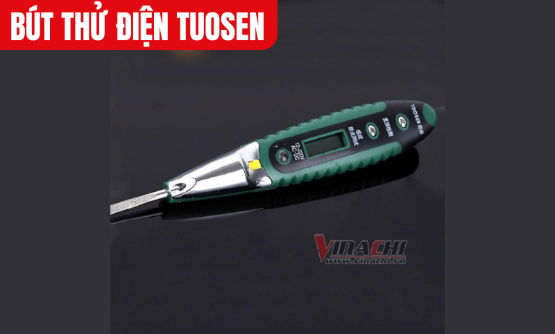 Thân Bút thử điện Tuosen được chế tạo từ nhựa cao cấp, chịu lực tốt, hạn chế hư hỏng khi rơi rớt