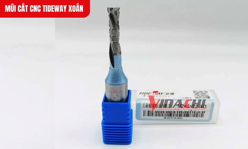 Với thiết kế tinh xảo và chất liệu bền bỉ, mũi cắt CNC Tideway mang lại sự ổn định trong suốt quá trình gia công