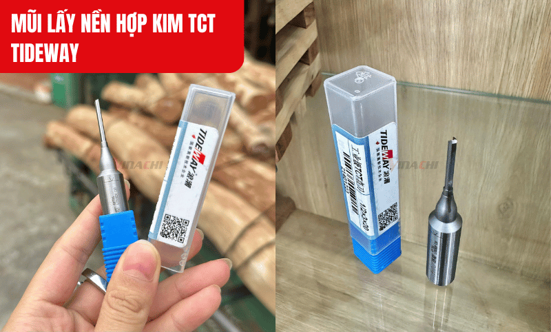 Mũi sử dụng hiệu quả trên gỗ tự nhiên, gỗ công nghiệp và một số vật liệu nhựa