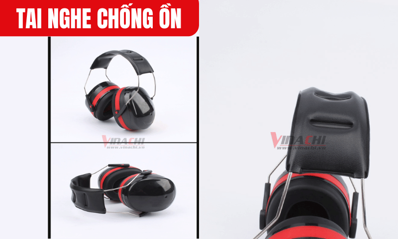 Nhờ thiết kế nhẹ và đệm xốp êm ái, tai nghe chống ồn cho phép đeo thoải mái trong nhiều giờ