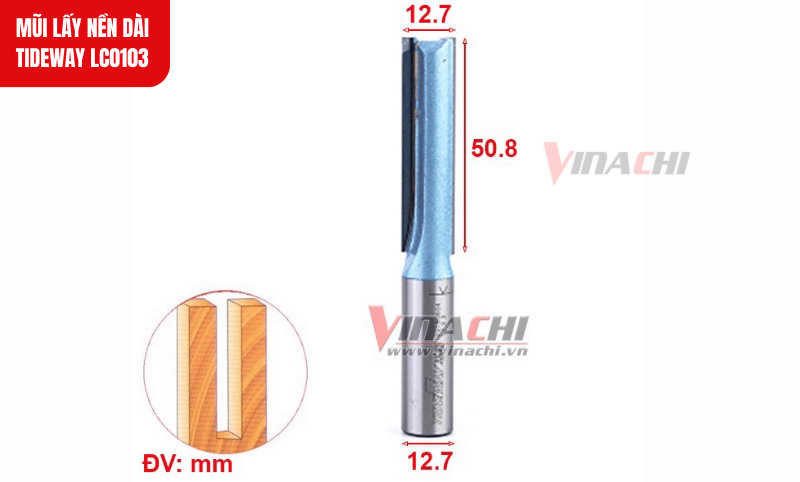 Kích thước chi tiết của phân loại 50.8