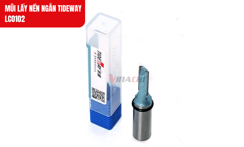 Mũi lấy nền Tideway LC0102 với lưỡi hợp kim sắc bén, gia công gỗ mịn màng, chính xác