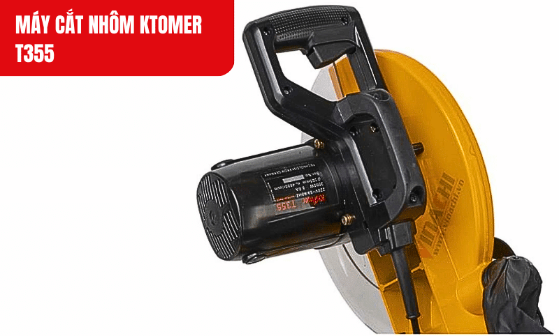 Vỏ máy hợp kim nhôm bền bỉ, chịu lực tốt trong mọi điều kiện