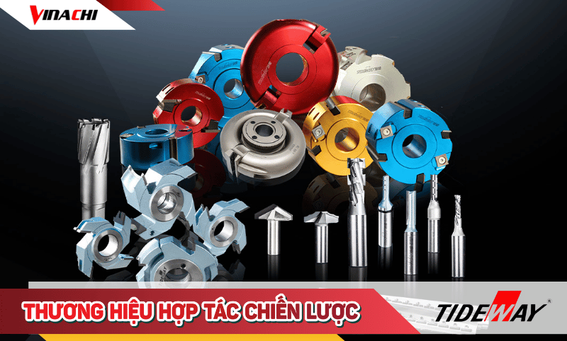 Tideway là thương hiệu chuyên dụng trong ngành gia công gỗ, nổi bật với công cụ cắt chuẩn xác và bền bỉ