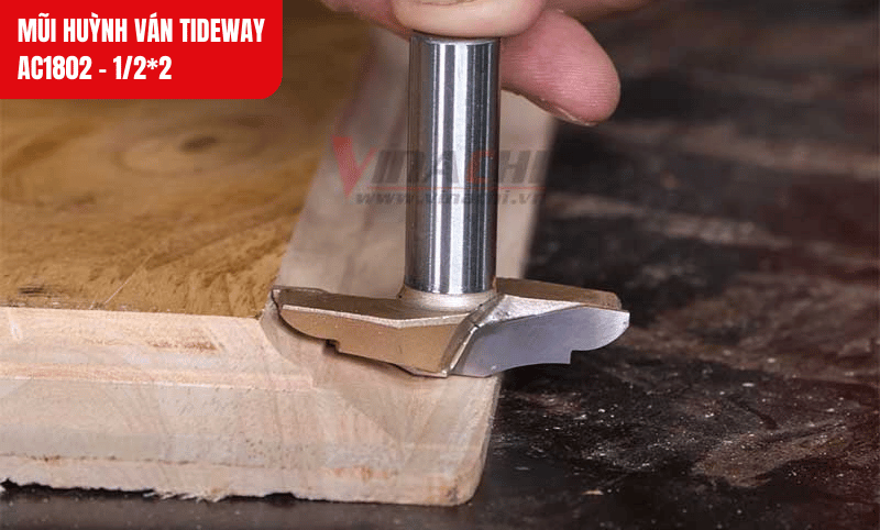 Đường cắt mượt mà, mijn, không gây cháy xém hay xơ xước bề mặt gỗ nhờ thiết kế lưỡi cắt tối ưu