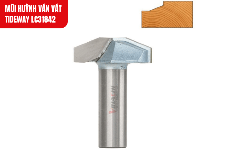 Cốt trục 12.7mm tương thích với hầu hết các loại máy phay