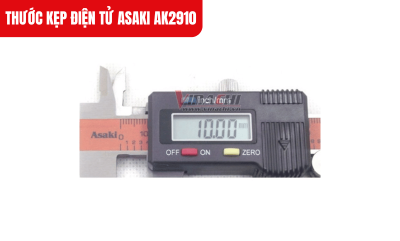 Đảm bảo thước không bị hư hỏng, màn hình LCD hoạt động bình thường và pin còn đủ năng lượng để tránh sai số đo