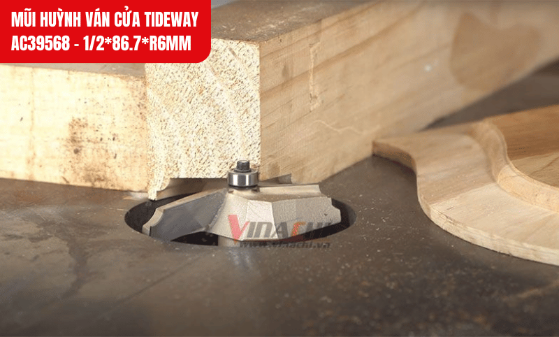 Thân mũi bằng thép chịu lực chắc chắn, hạn chế rung lắc khi vận hành ở tốc độ cao