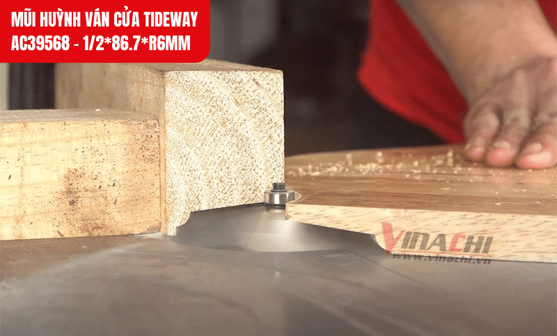 Mũi phù hợp với ván gỗ dày 15mm–20mm