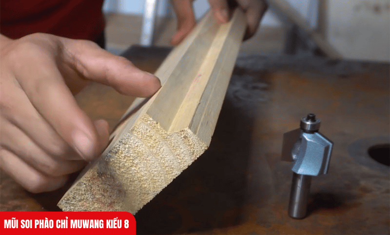 Thiết kế lưỡi vát 118,7 độ cho đường soi sắc nét, đều đẹp và đạt độ thẩm mỹ cao