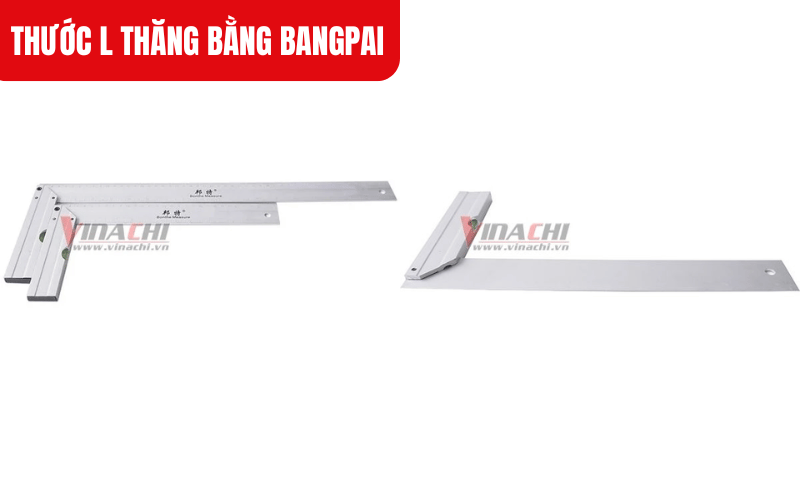 Thước L thăng bằng BangPai ử dụng hợp kim thép cứng cao cấp chịu lực và nhiệt tốt
