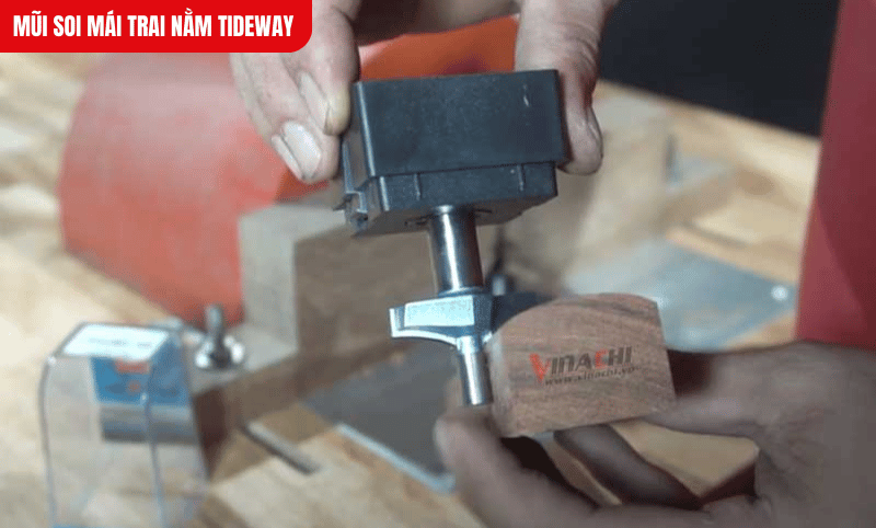 Đường cắt có chiều sâu chuẩn theo từng kích thước mũi