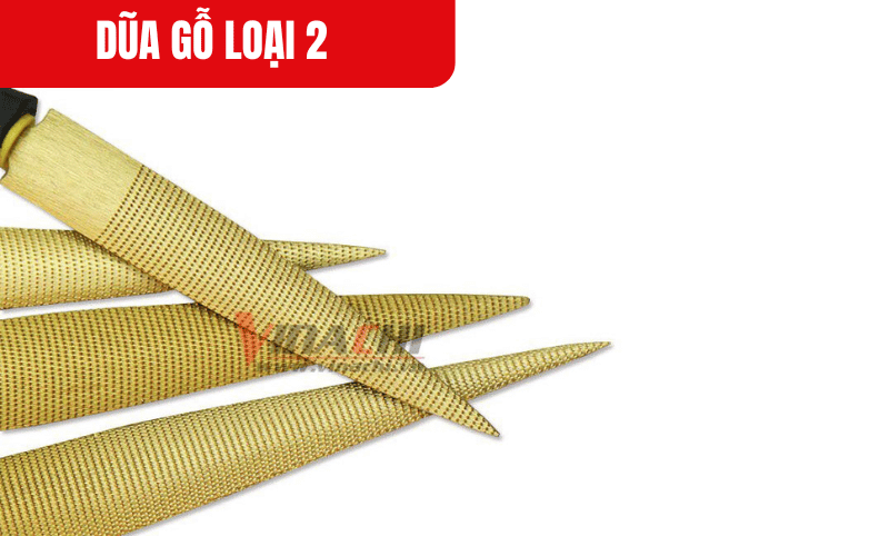 Các răng dũa nhỏ, nhọn và đều giúp thao tác mài mịn bề mặt gỗ nhanh chóng