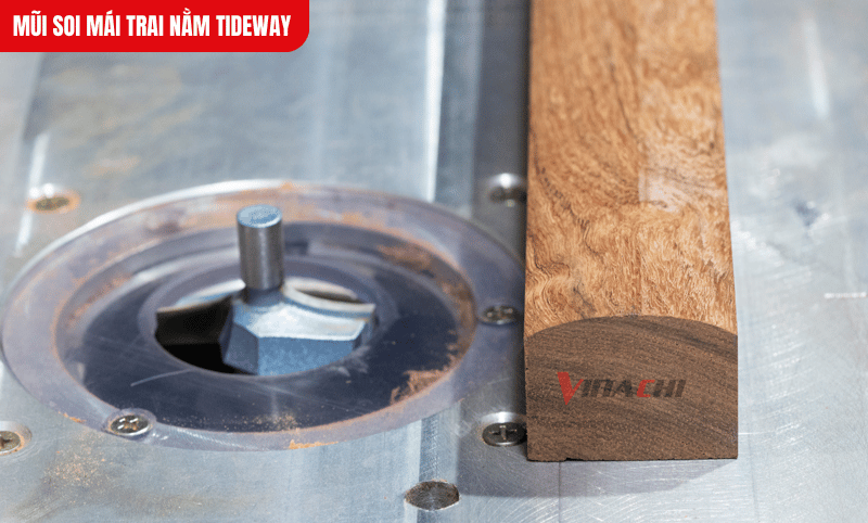 Mũi soi Tideway với lưỡi hợp kim Đức sắc bén, mang lại đường cắt mịn màng cho nội thất cao cấp