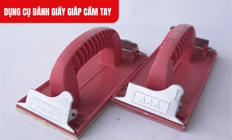 Chọn giấy nhám dựa trên loại bề mặt và mục đích sử dụng