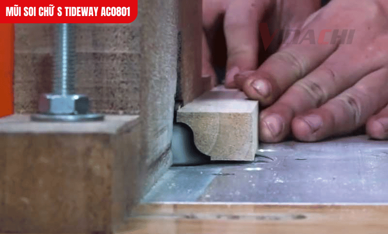 Mũi soi chữ S tạo đường soi mịn màng do được chế tạo từ lưỡi hợp kim chất lượng cao