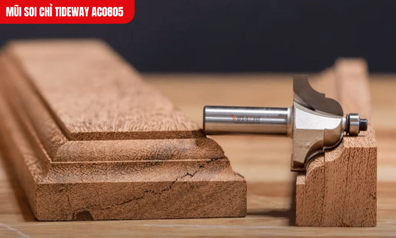 Lưỡi dao gia công tinh xảo, tạo đường soi mượt mà