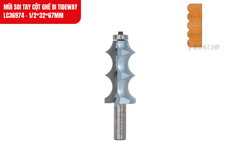 Vòng bi chất lượng cao giúp mũi soi hoạt động ổn định, tạo chỉ đẹp, sắc nét