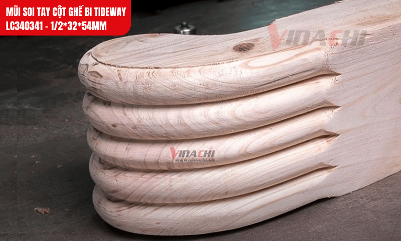 Mũi soi tay cột ghế bi Tideway LC340341 tạo đường soi cong mượt mà, đặc biệt phù hợp cho cột ghế và cột tủ uốn cong