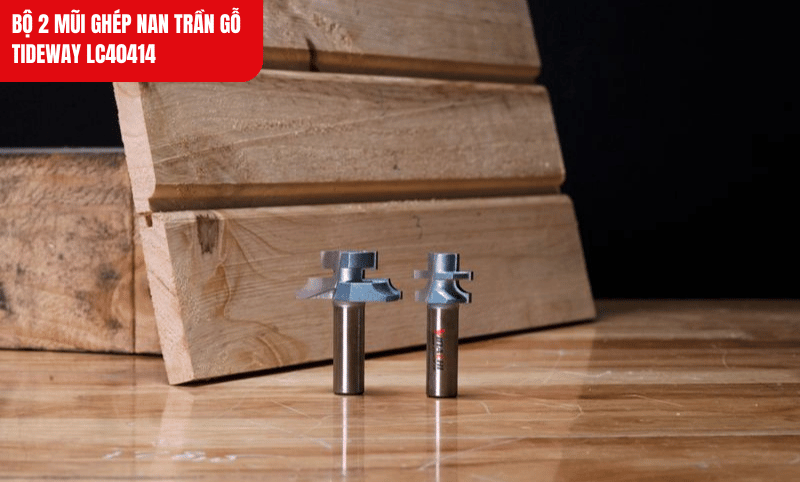 Thiết kế răng cắt hình răng lược giúp tạo khớp liên kết bền vững, tăng độ chịu lực cho bề mặt ghép