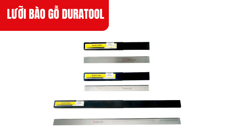 Lưỡi bào Duratool đa dạng kích thước, đáp ứng nhu cầu sử dụng linh hoạt cho người thợ