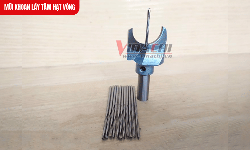 Thiết kế đường kính 2mm phù hợp để khoan các lỗ nhỏ, gọn gàng trên gỗ