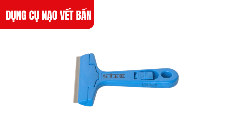 Nhựa ABS được lựa chọn để sản xuất tay cầm của Dụng cụ nạo vết bẩn, giúp sản phẩm nhẹ, bền