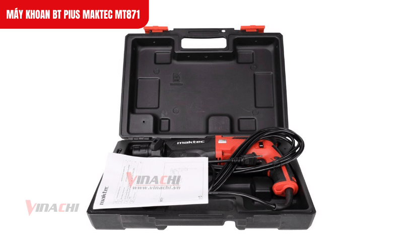 Máy khoan Maktec MT871 - Sự lựa chọn hoàn hảo cho thợ xây dựng và thợ mộc chuyên nghiệp