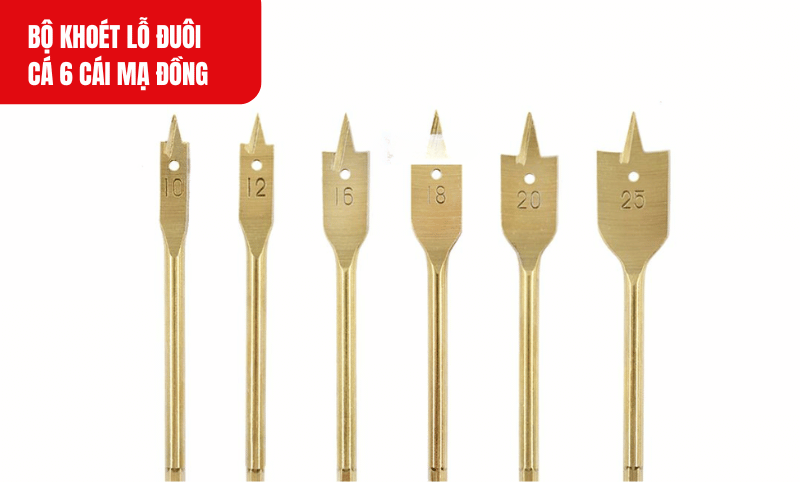 Bộ khoét lỗ có thể tái sử dụng nhiều lần nếu được bảo quản tốt và không bị mài mòn quá mức