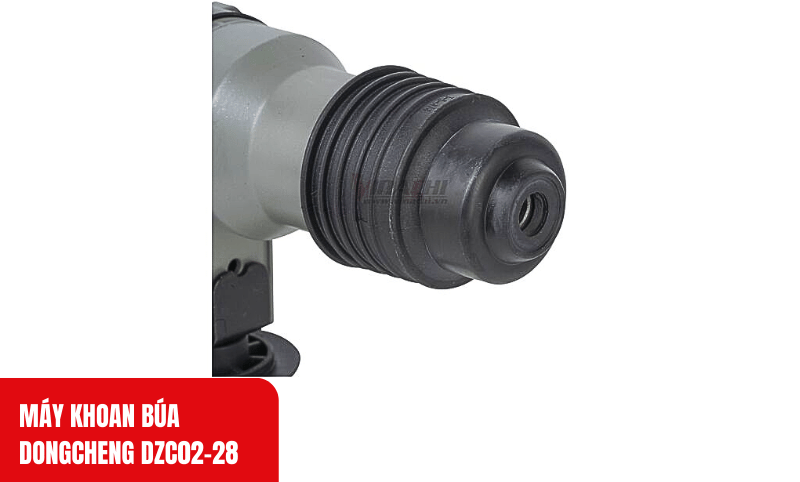 Cận cảnh Máy khoan búa Dongcheng DZC02-28 – Thiết kế chắc chắn, đầu kẹp 28mm linh hoạt